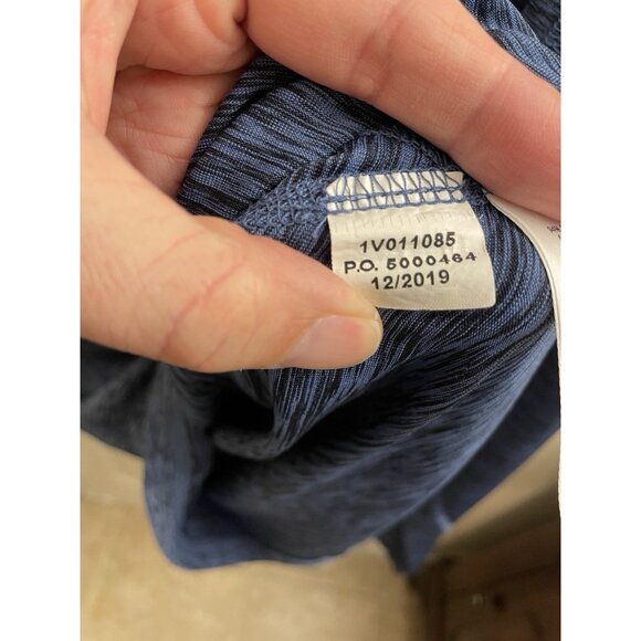 Vineyard Vines Men’s S Performance Long Sleeve Hooded Crew Neck Shirt Blue - Picture 7 of 10